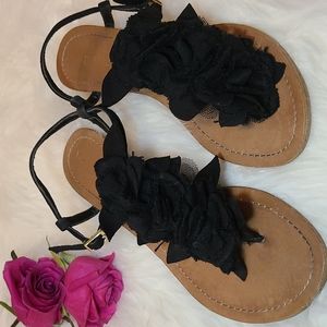 Bakers flower sandles